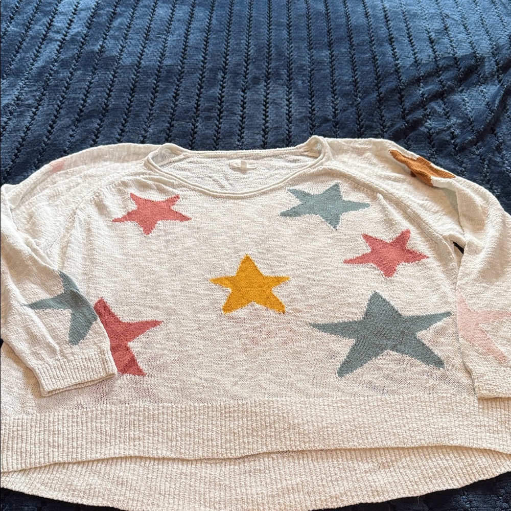 Lou & Grey star sweater 🌲